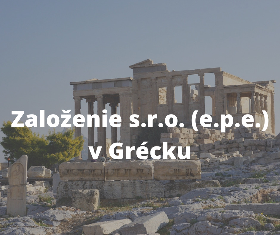 Založenie s.r.o. v Grécku