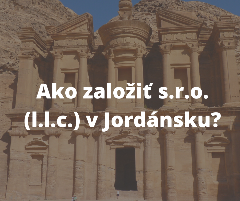 ako zalozit sro v jordansku