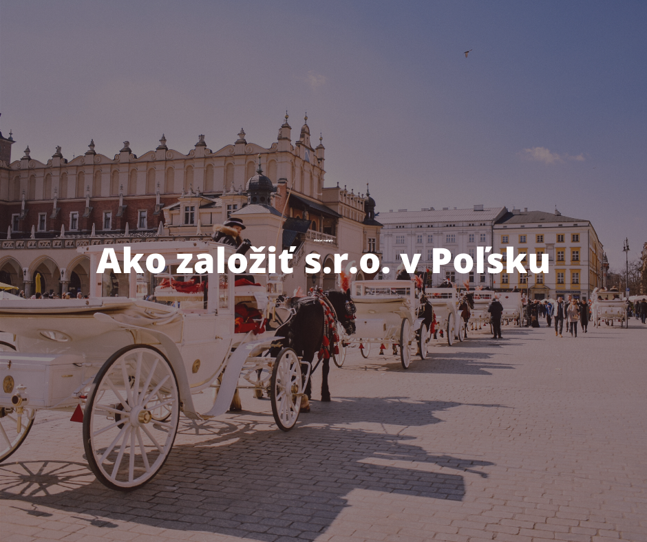 Založenie s.r.o. v Poľsku