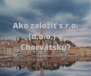 sro chorvatsko ako zalozit